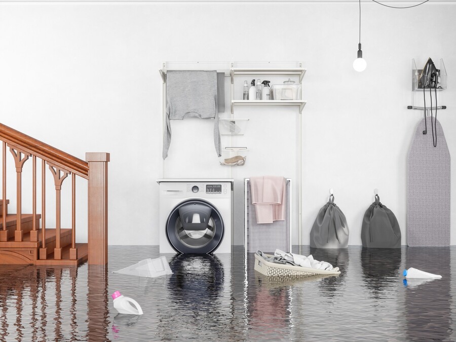 Basement Flood by United Water Restoration Group of Downriver